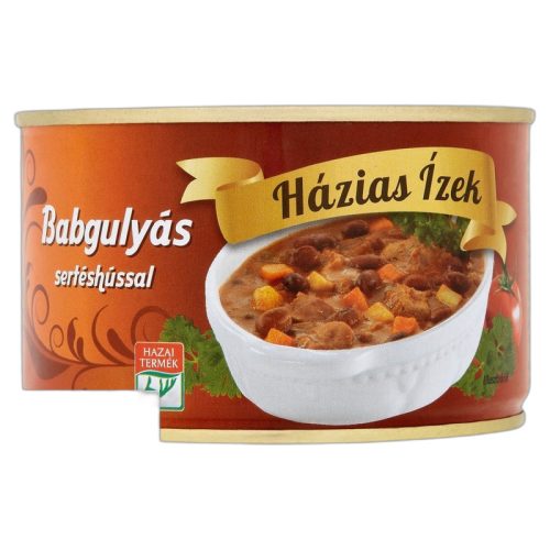 Házias Ízek Babgulyás Sertéshússal 400 G