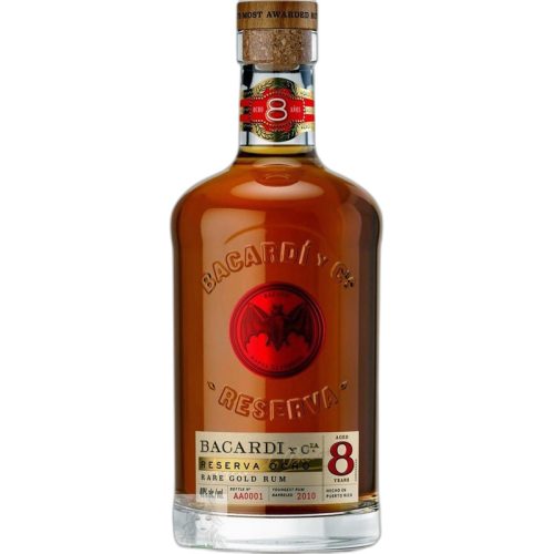 Rum, Bacardi 8 Éves 0,7L (40%)