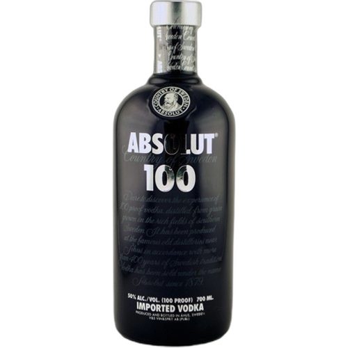 Vodka, absolut 100 1l (50%)