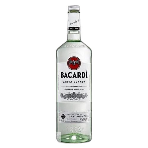 Rum, Bacardi Carta Blanca Superior Rum 3L 37,5%