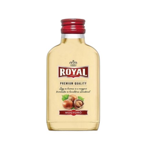 Royal vodka mogyoró 0,1l 